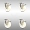 Service Caster 5 Inch 316SS Nylon Wheel Swivel Top Plate Caster Set Total Lock Brake SCC SCC-SS316TTL20S514-NYS-4 - alternate 1